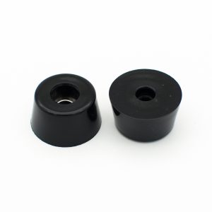 1 Inch Rubber Feet Round Rubber Bumper with Steel Washer Inside (D25x20xH13mm)
