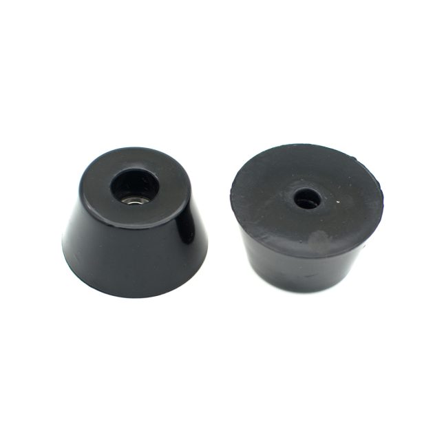 Round Rubber Feet with Steel Washer Inside (D40x30xH22mm) - Makeralot