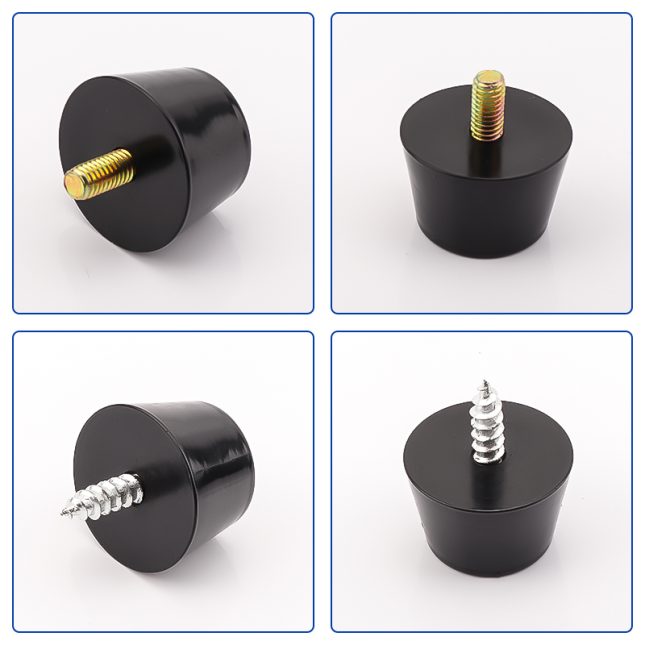 These rubber feet are suitable for all kinds of screws.