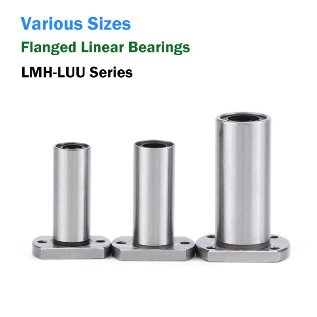Extended Oval Flanged Linear Bearings